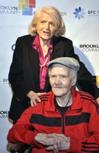 (photo courtesy of Lisa Cannastraci/AP) Edith Windsor (above) poses for a photograph with Storme DeLarverie, a lesbian activist, in April 2014